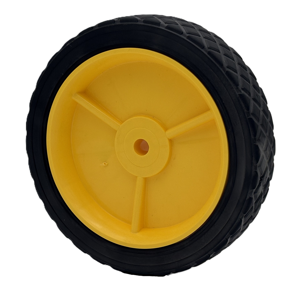 8" Wheel - 3 Spoke A Hub - Diamond Tread (QTY 1)