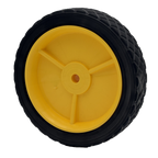 8" Wheel - 3 Spoke A Hub - Diamond Tread (QTY 1)