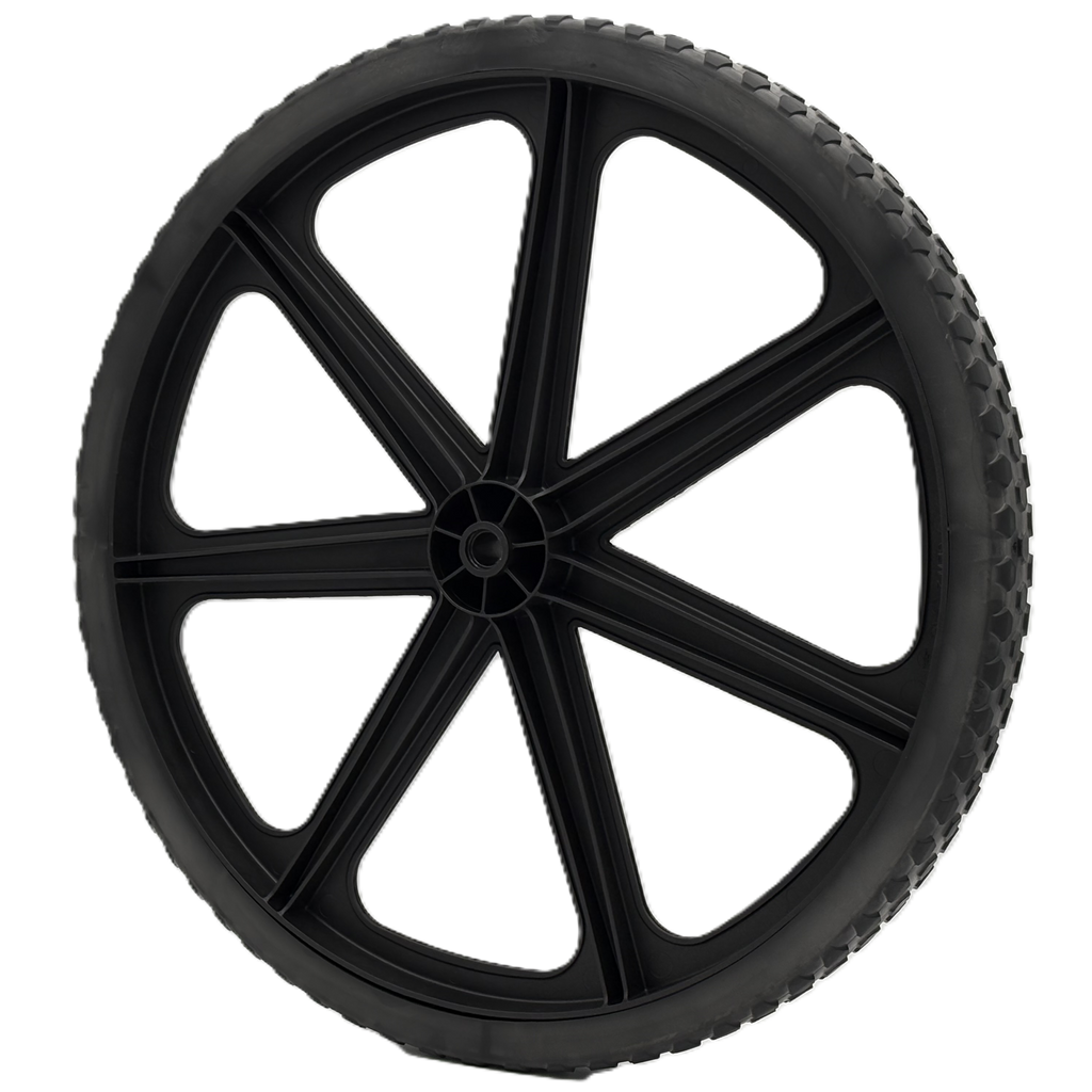 20" Wheel - 7 Spoke Hub - Knobby Tread (QTY 1)