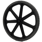 20" Wheel - 7 Spoke Hub - Knobby Tread (QTY 1)
